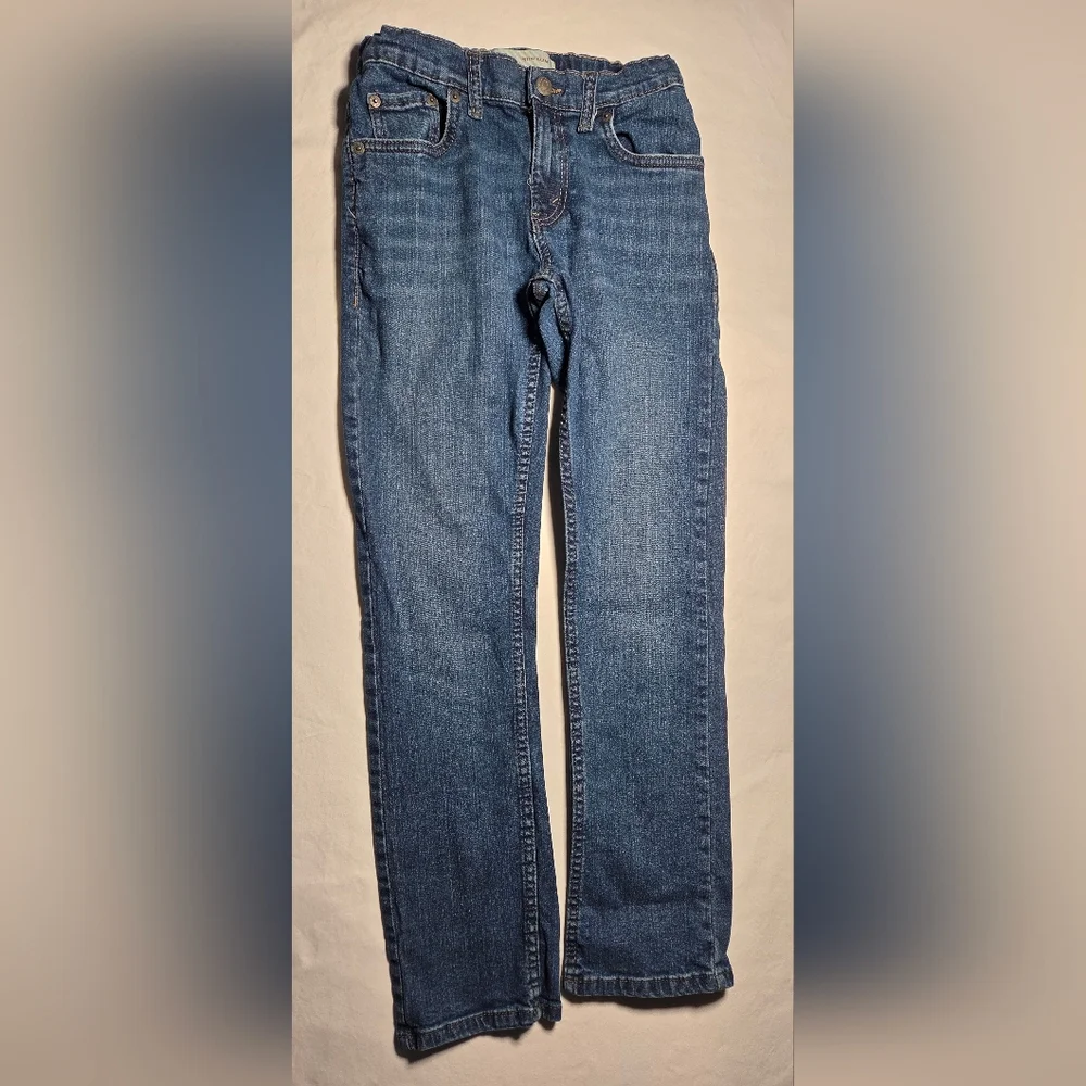 Levi's 511 Slim Boys Blue Jeans Size 12 reg Adjustable Waist 26 Length 27 - Picture 12 of 13